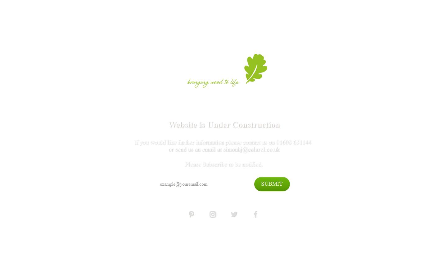 Calarel Joinery Ltd Website