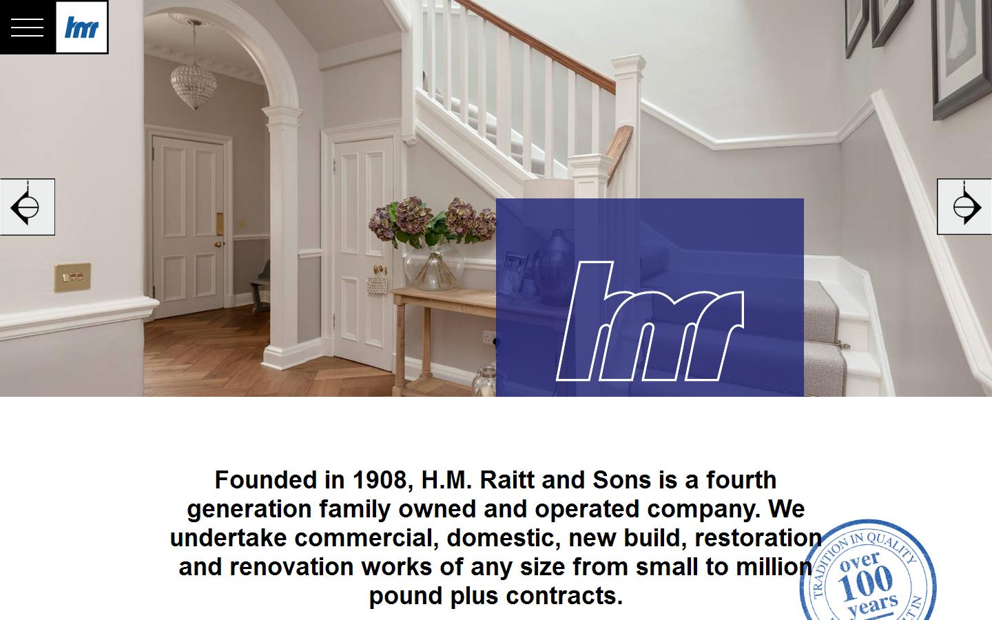 H M Raitt Website