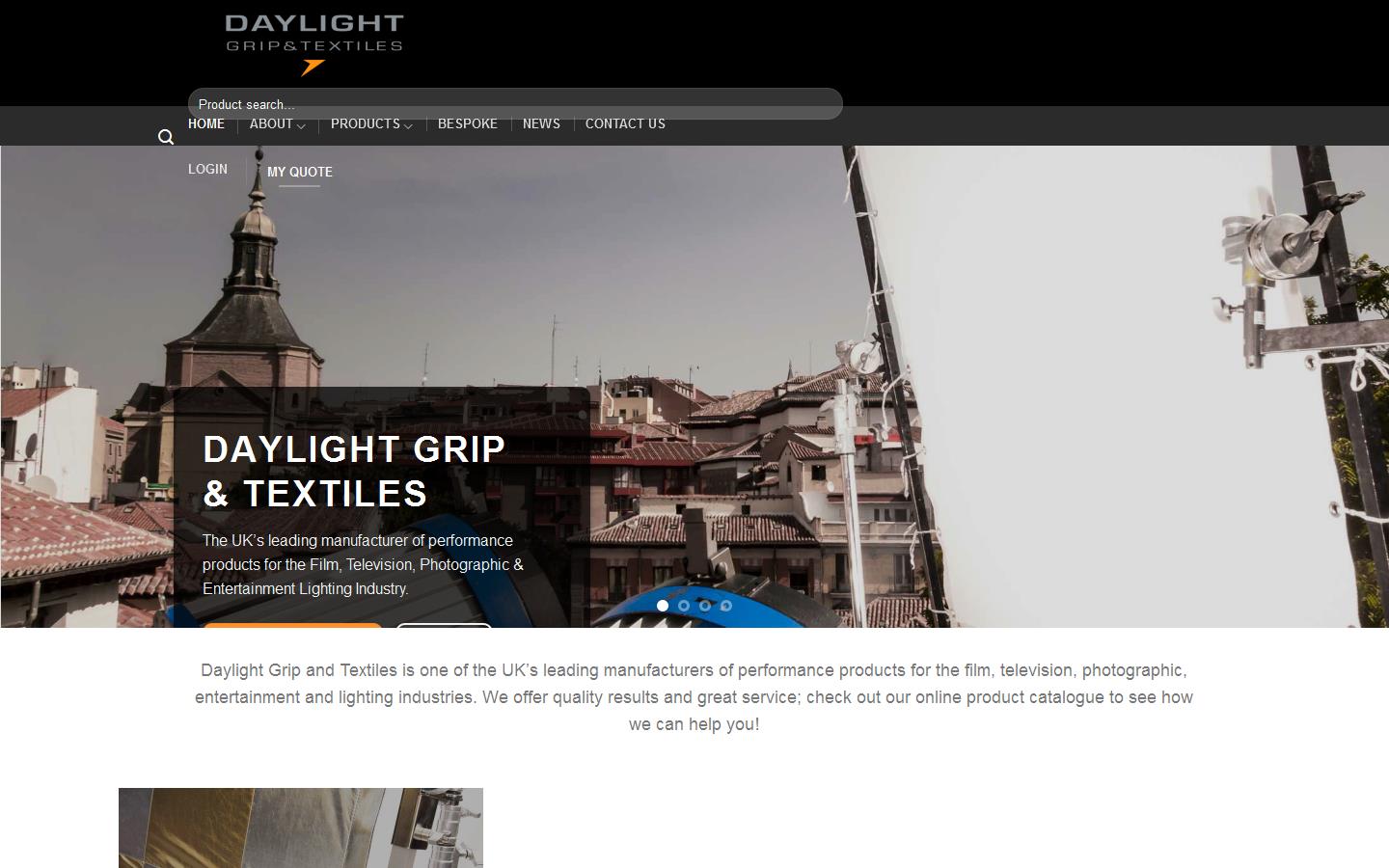 Daylight Grip & Textiles Website
