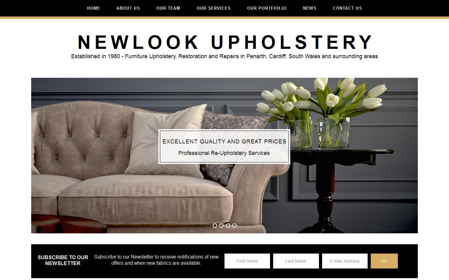 Newlook Upholstery Ltd Website