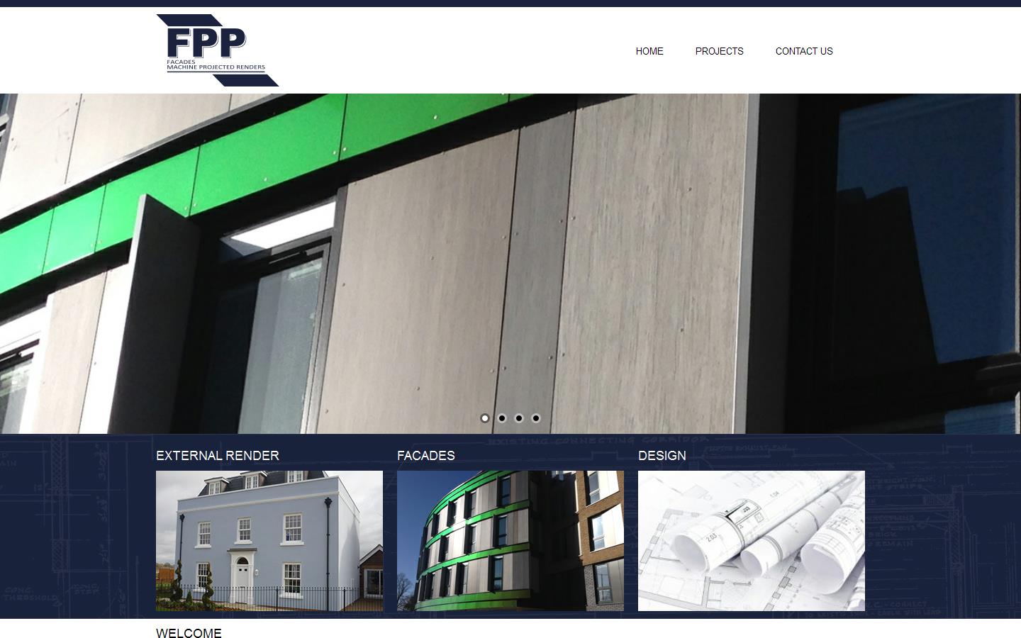 Fink Projection Plastering Ltd Website