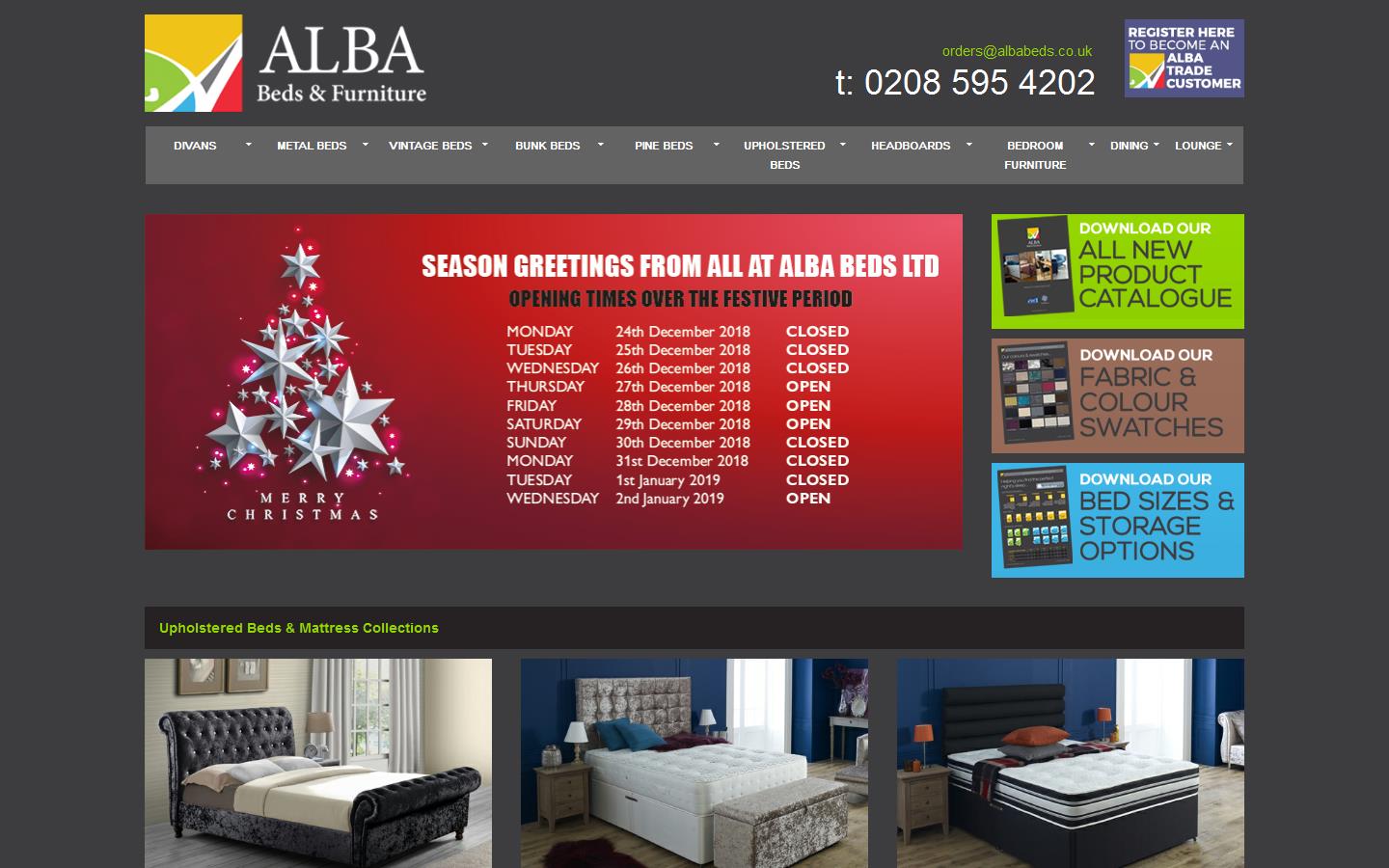 Furniture Showcase Website