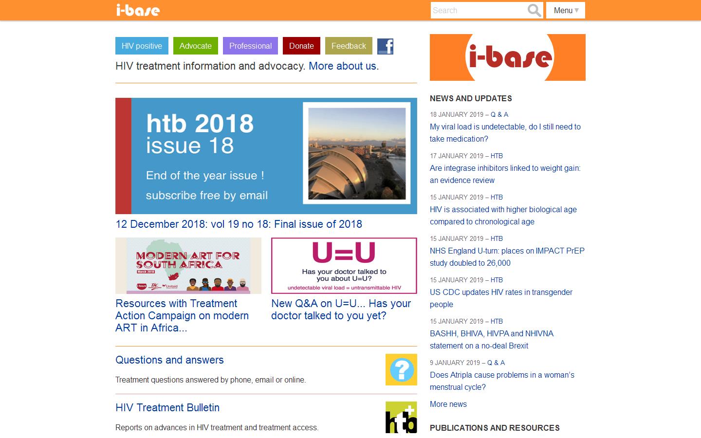 H I V I-base Website
