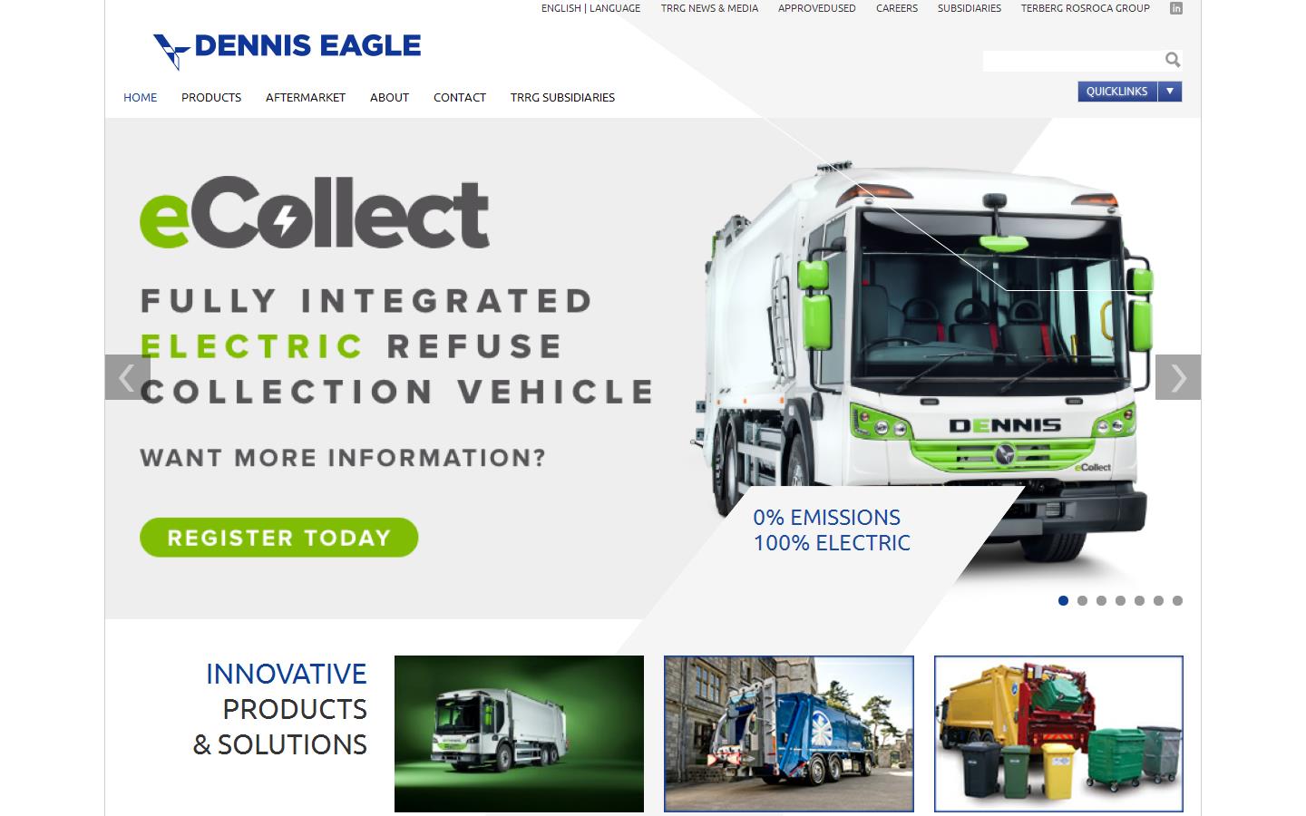 Dennis Eagle Website