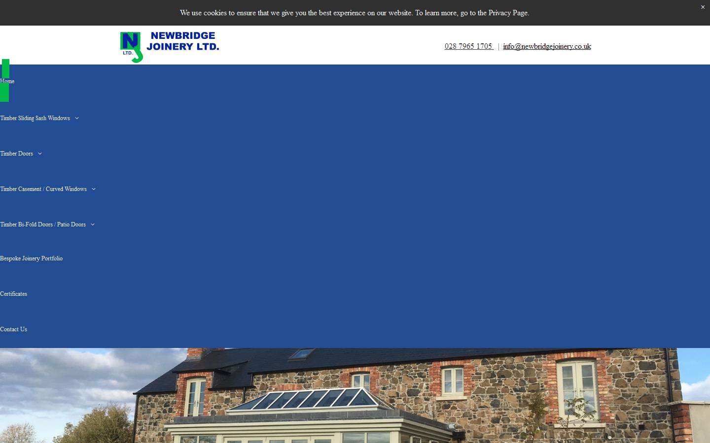 Newbridge Joinery Ltd Website