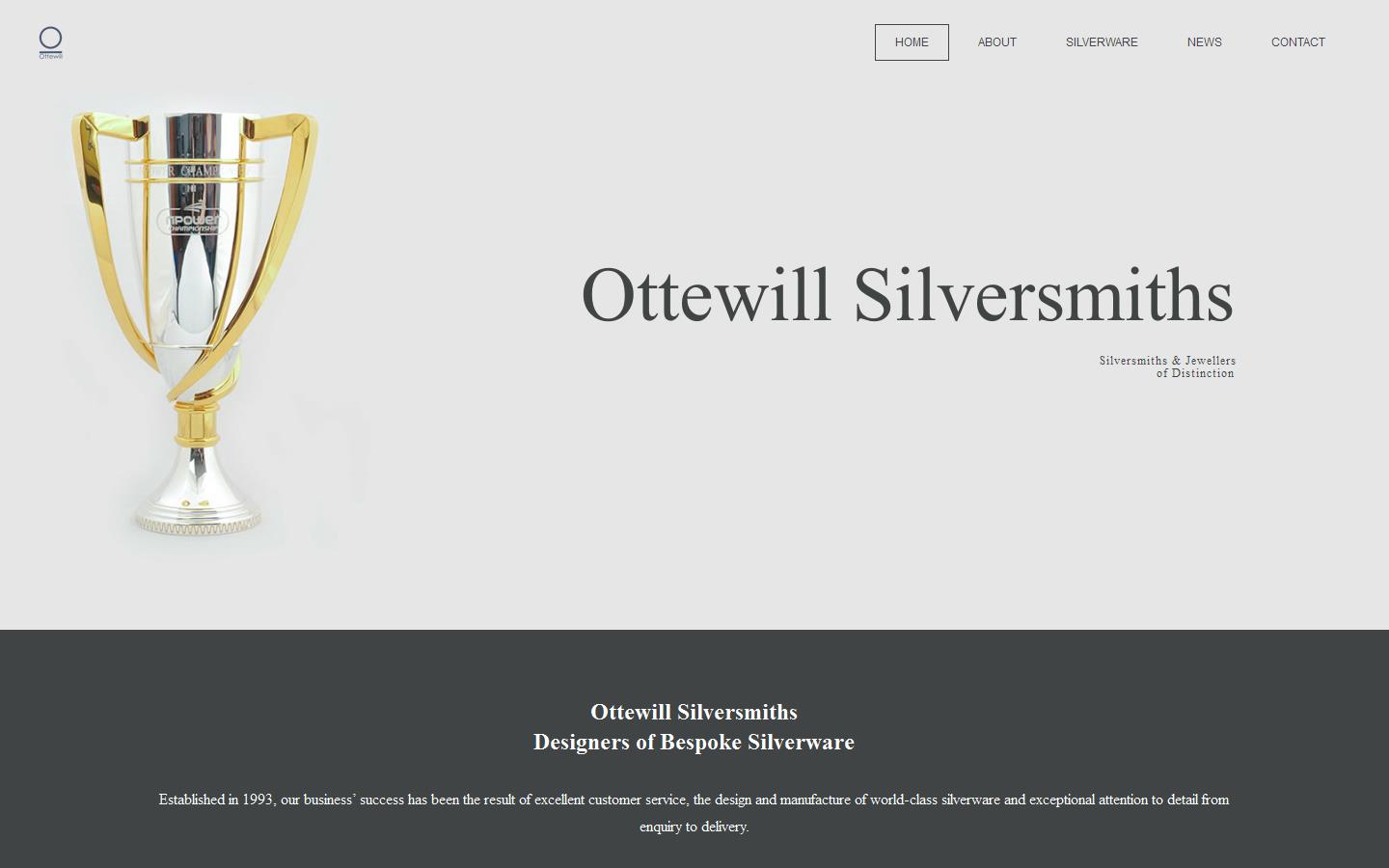 Ottewill Silversmith Jewellers Ltd Website