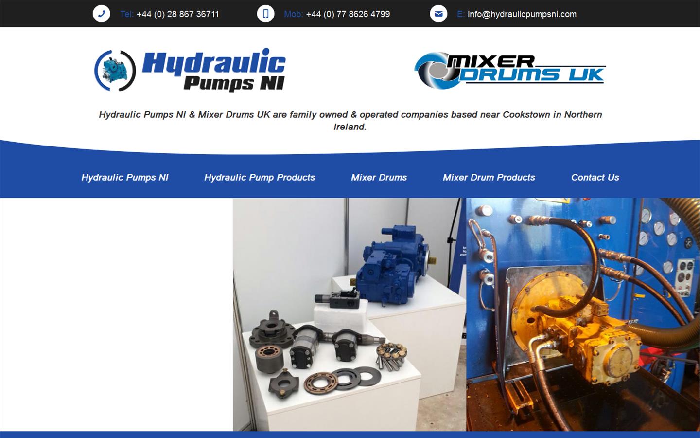 N I Hydraulic Pumps Ltd Website
