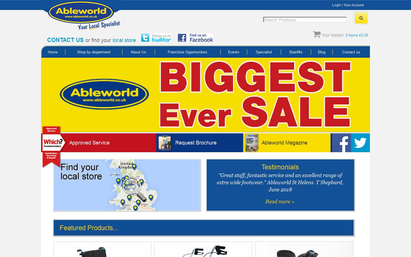 Ableworld Website