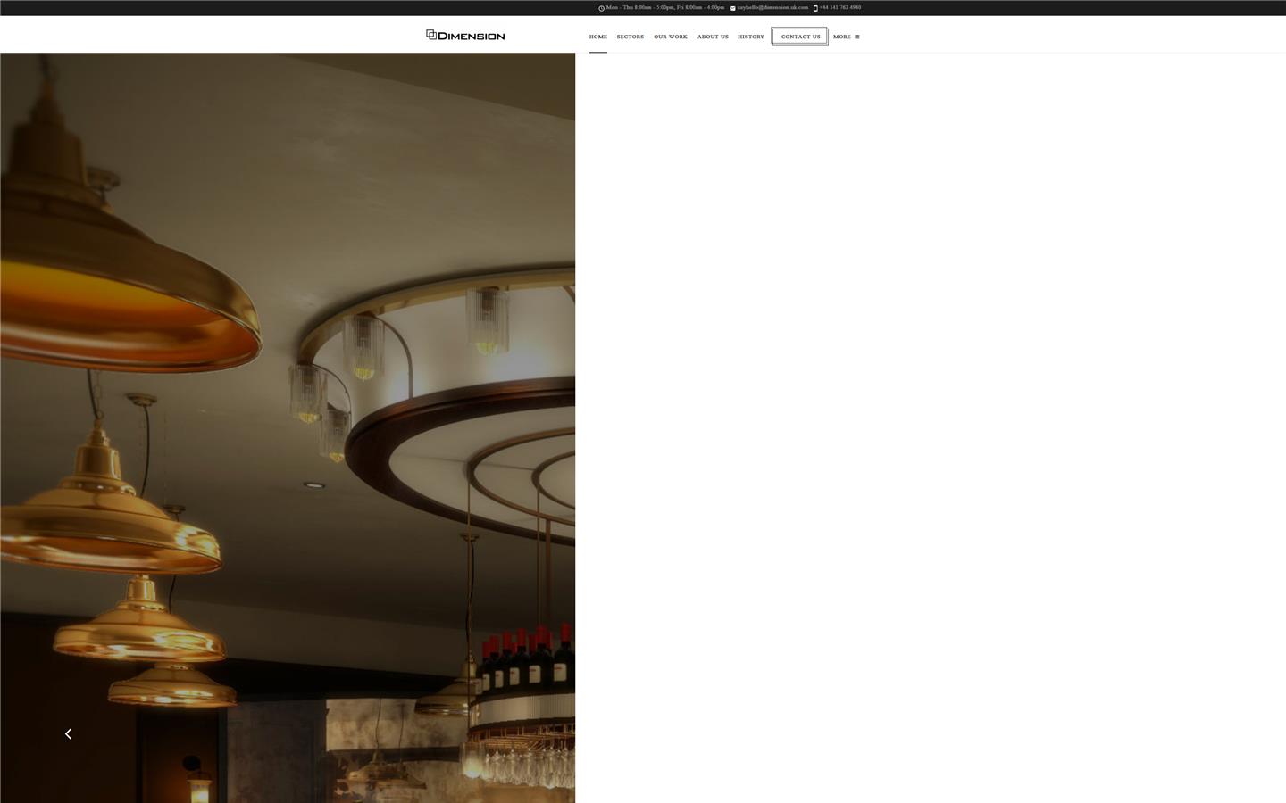 Dimension Website