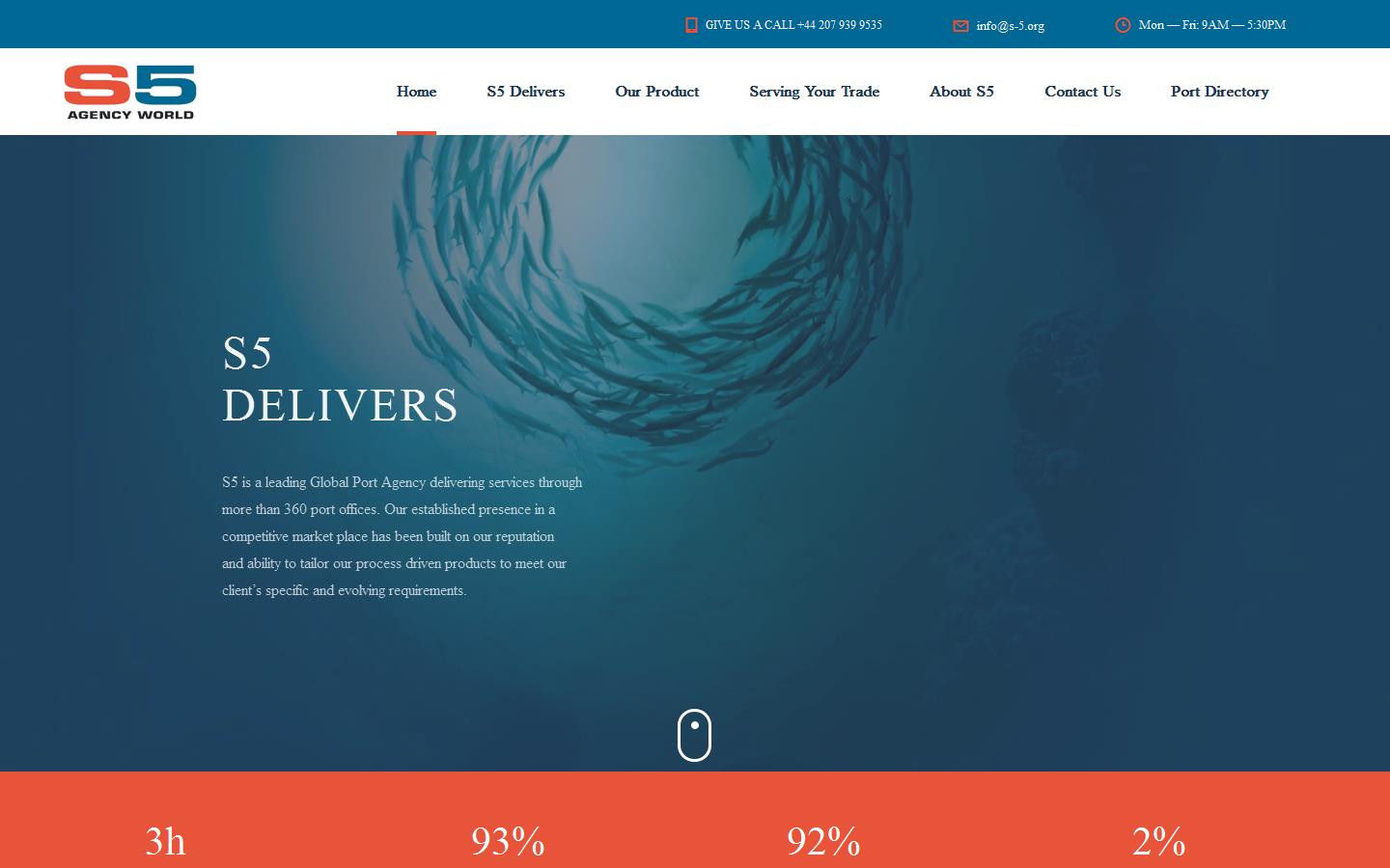 S 5 Agency World Ltd Website