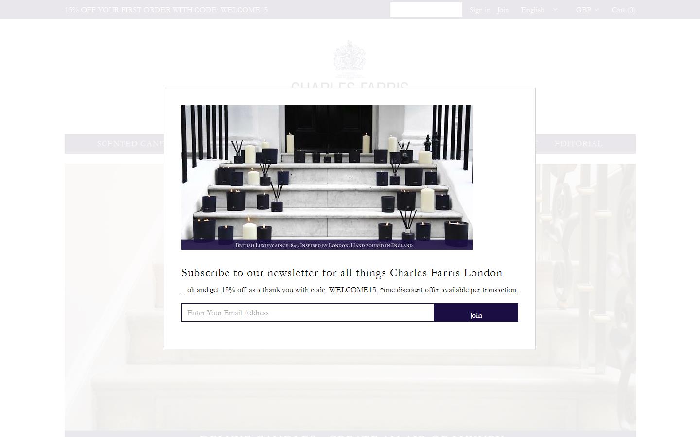 Charles Farris Website