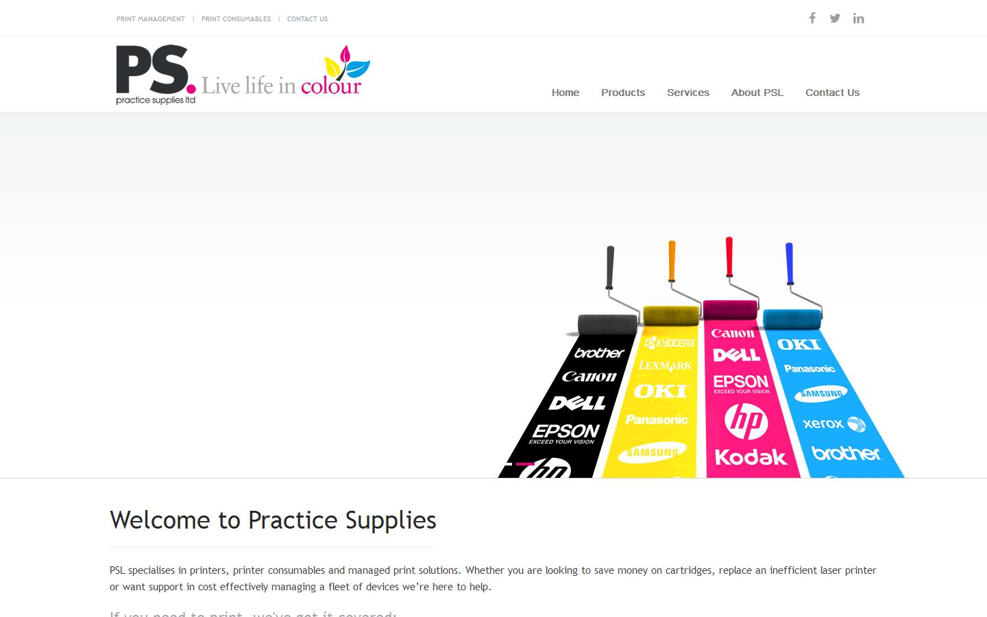 Practice Supplies Ltd Website