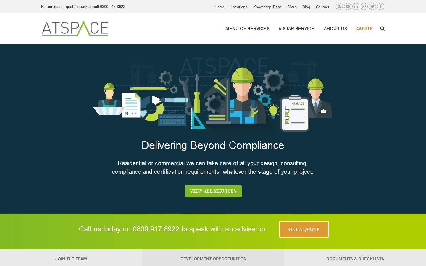 Atspace Ltd Website