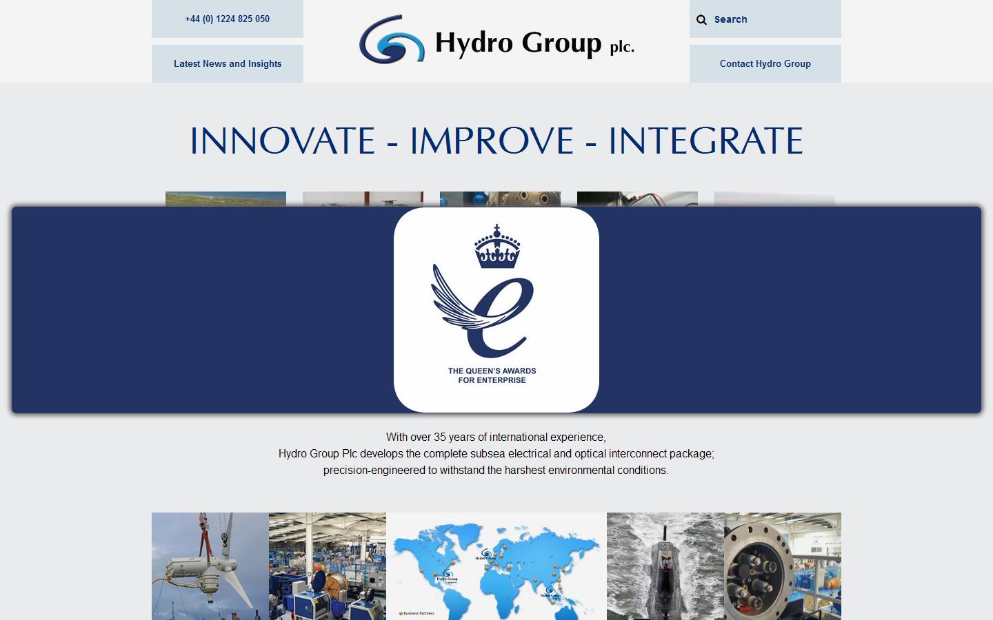 Hydro Group Plc Website
