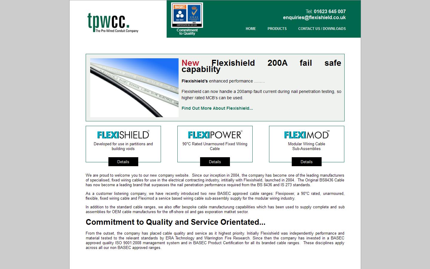 The Prewired Conduit Company Ltd Website