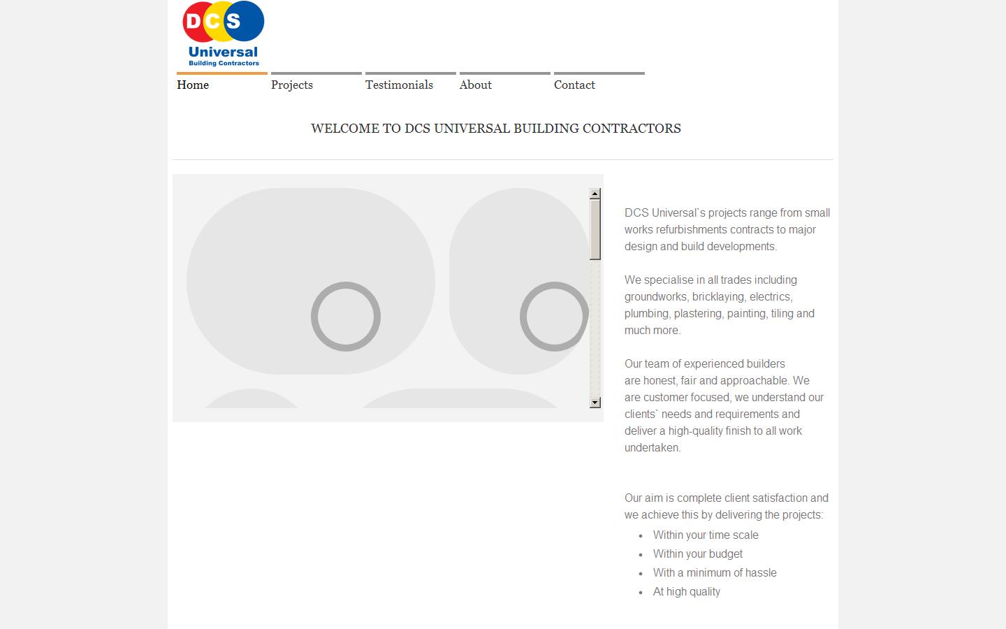 DCS Universal Carpentry & Joinery Ltd Website