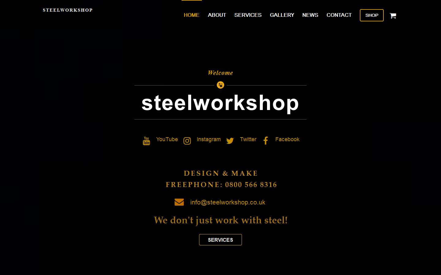 Steel Workshop Website