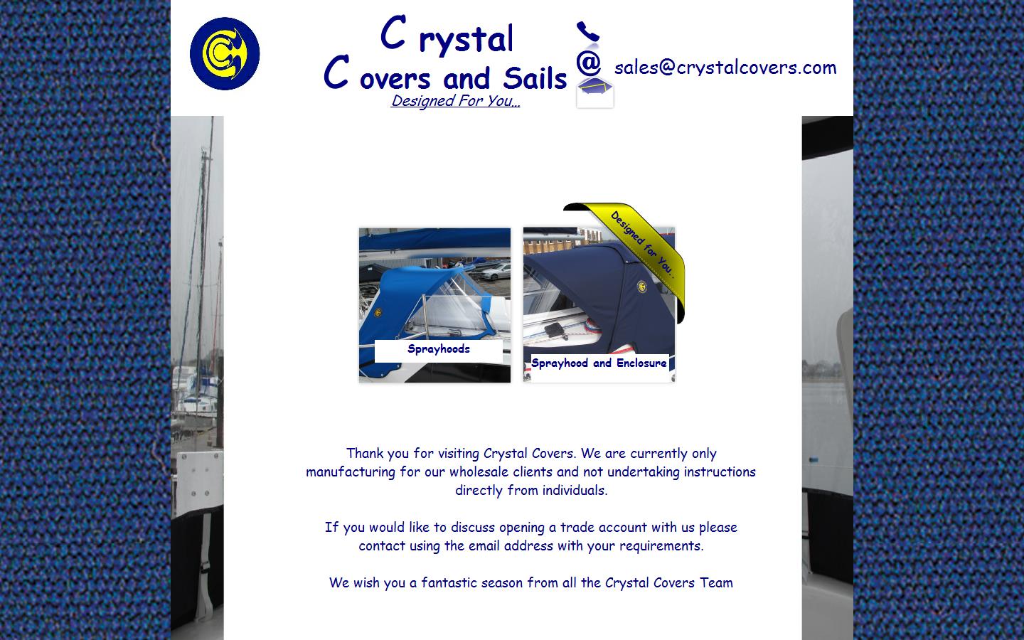 Crystal Covers Website