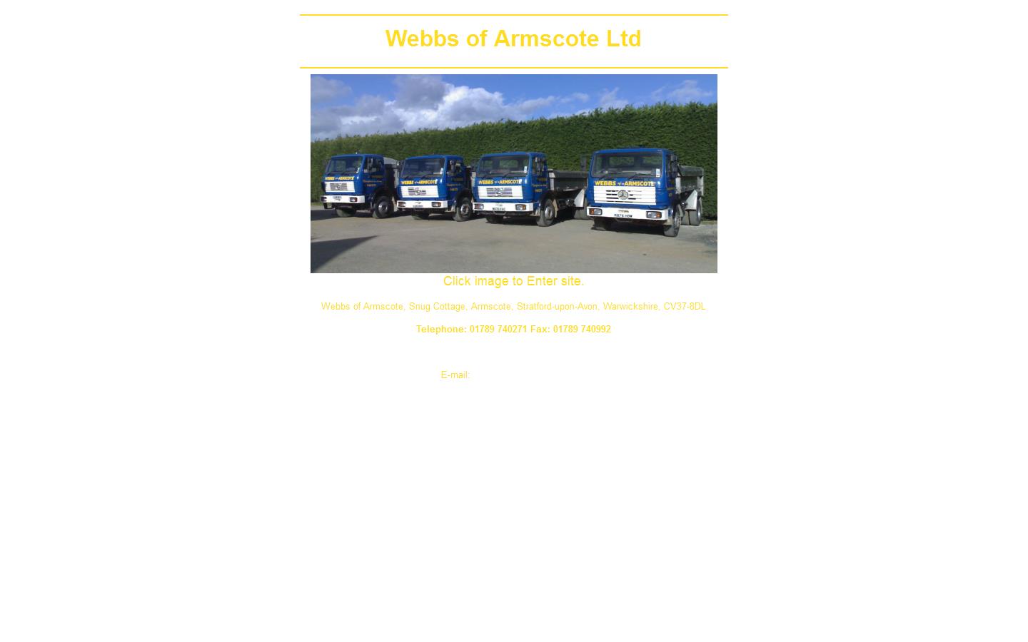 Webbs of Armscote Ltd Website