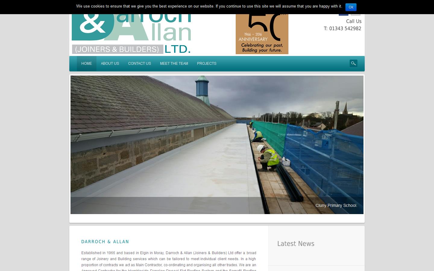 Darroch & Allan Ltd Website