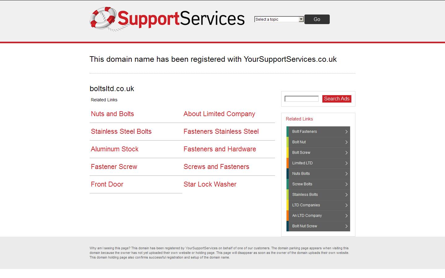 Martindale Industrial Fasteners Ltd Website