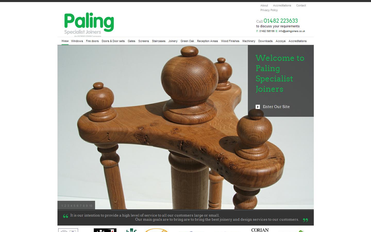 Roger Paling Joiners Website