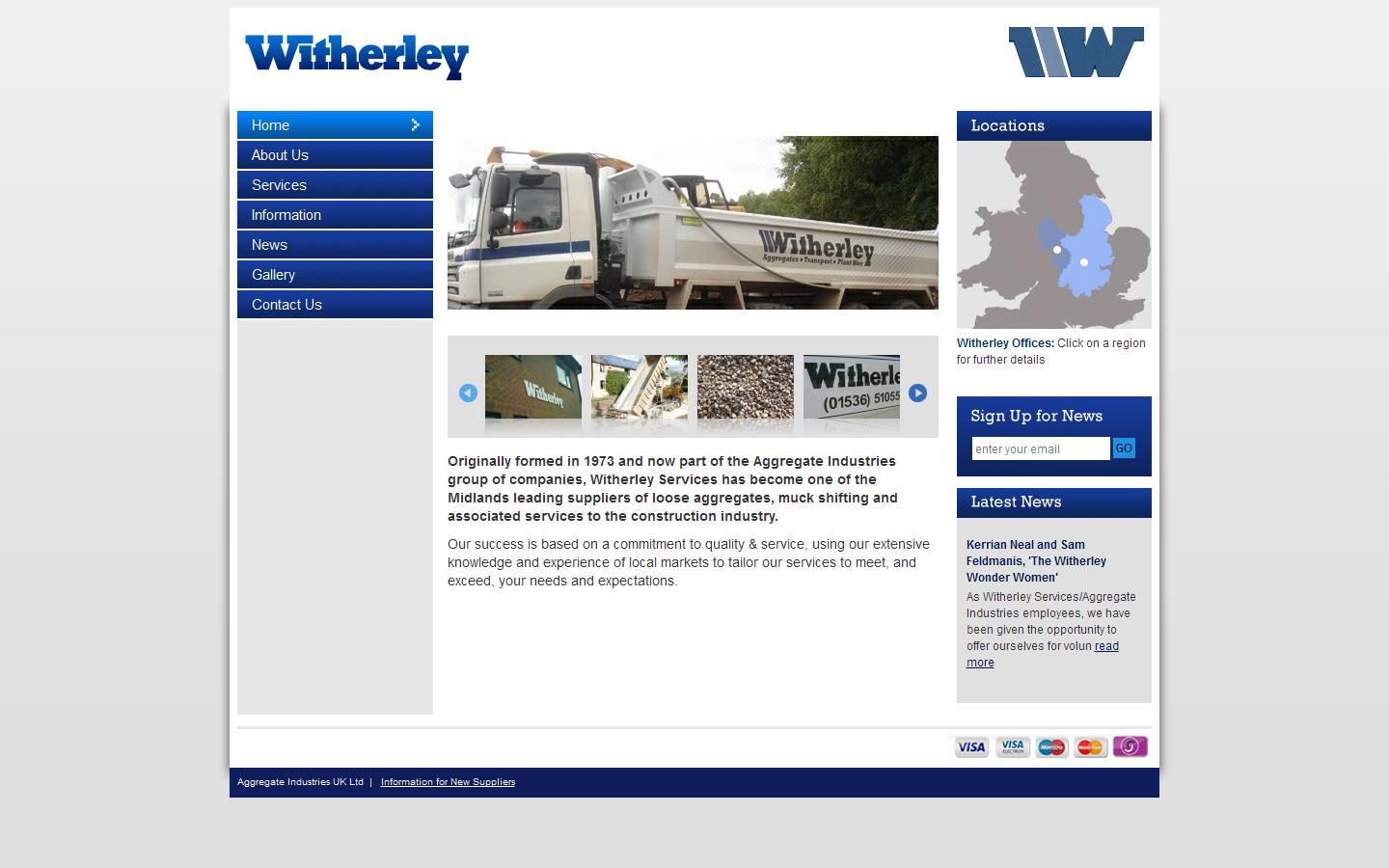 Witherley Services Website
