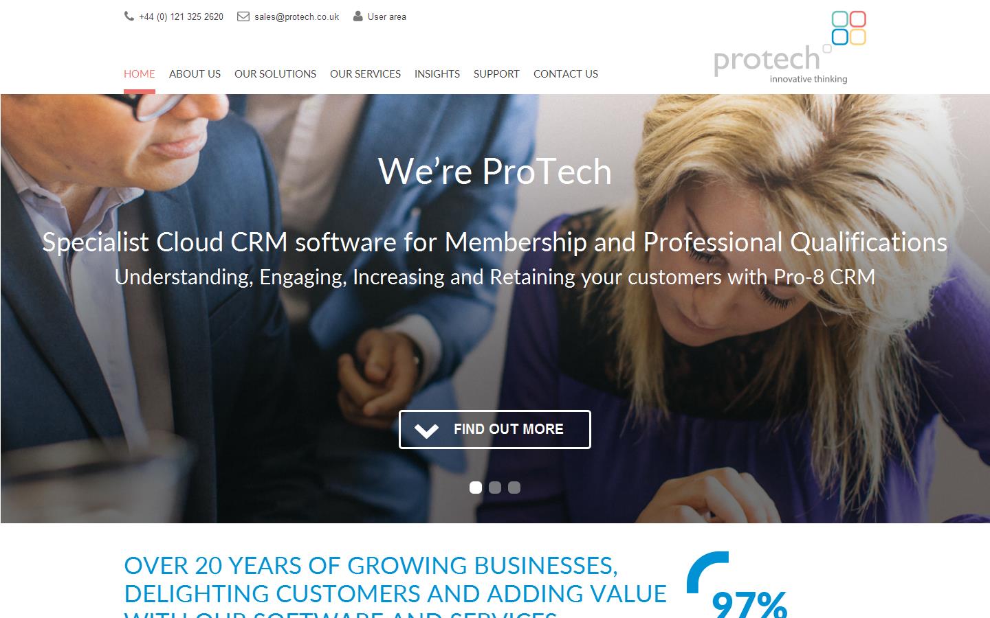 Protech Computer Systems Website