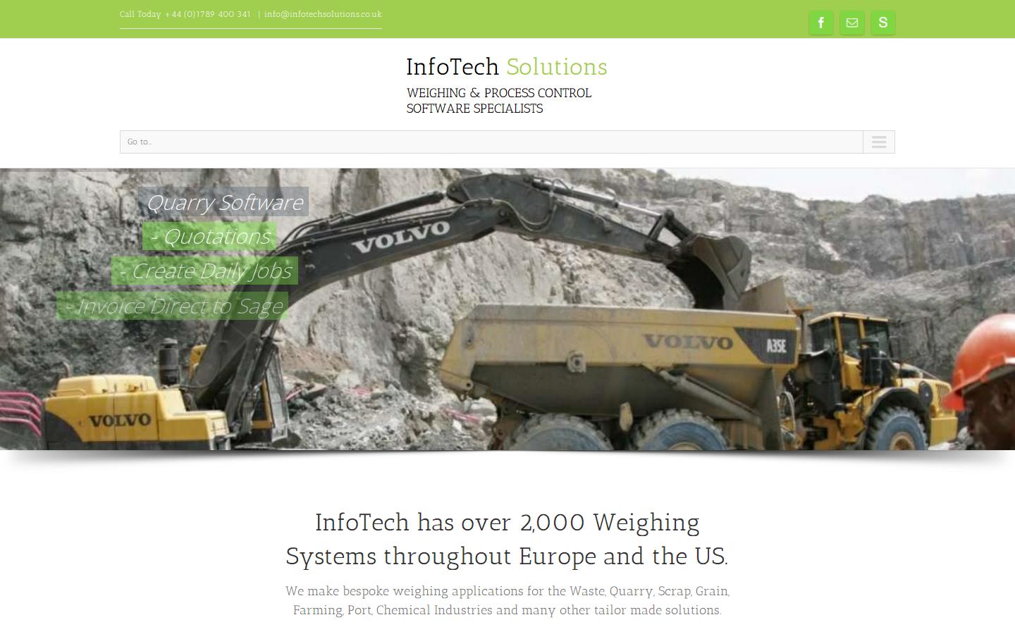 Infotech Solutions Website