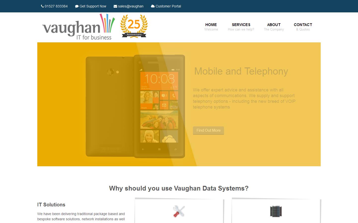 Vaughan IT Website