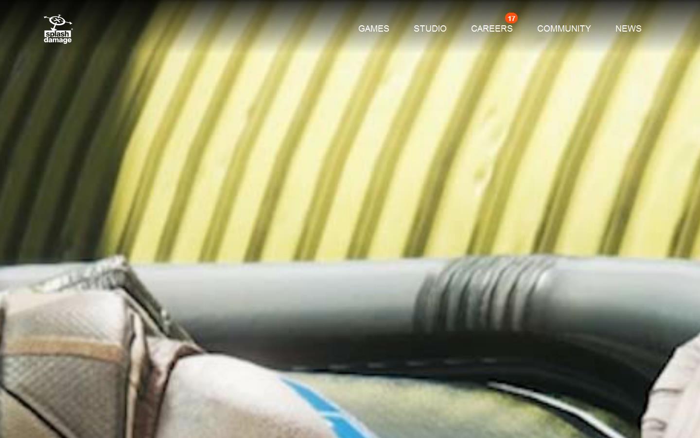 Splash Damage Website