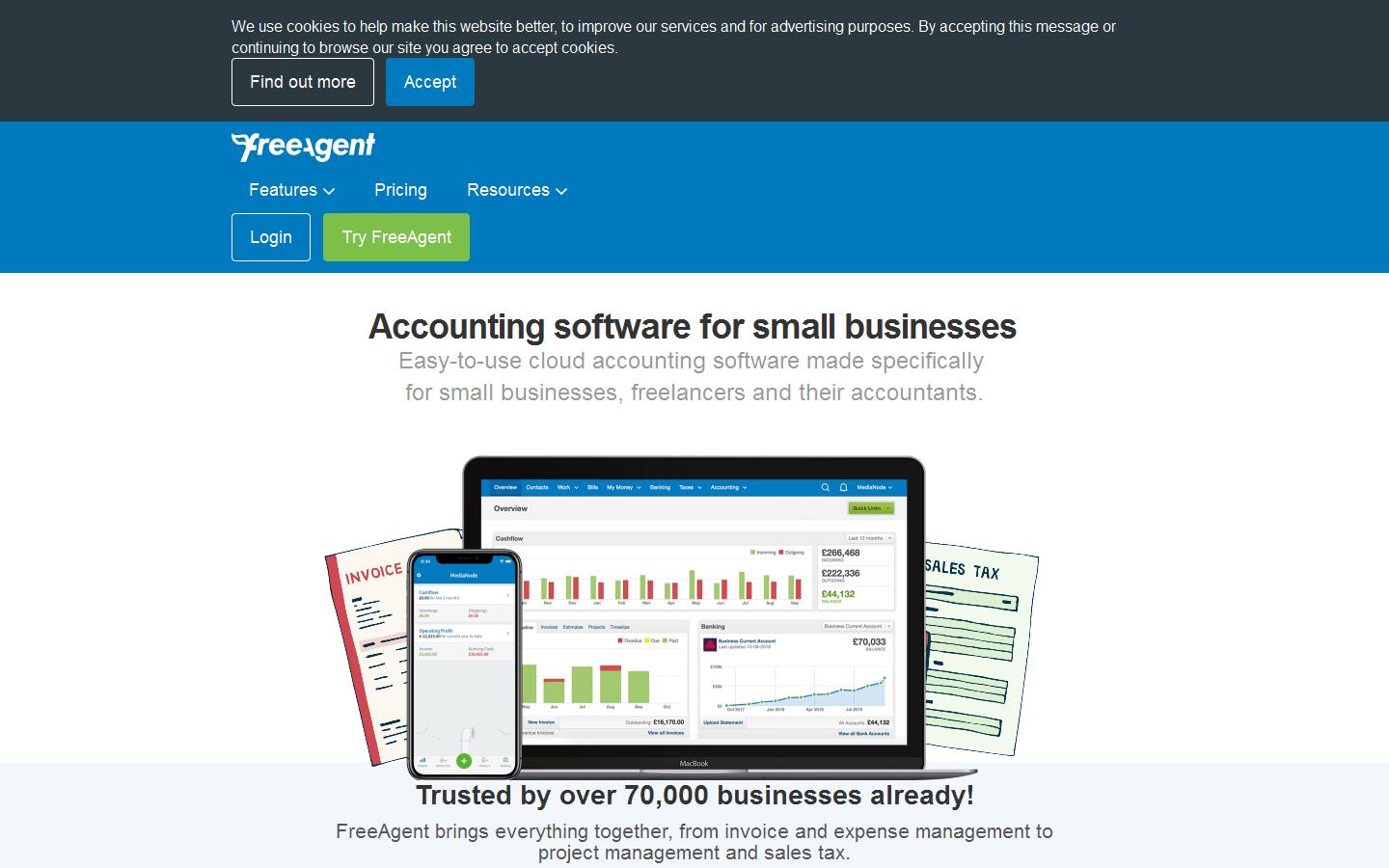Free Agent Central Ltd Website