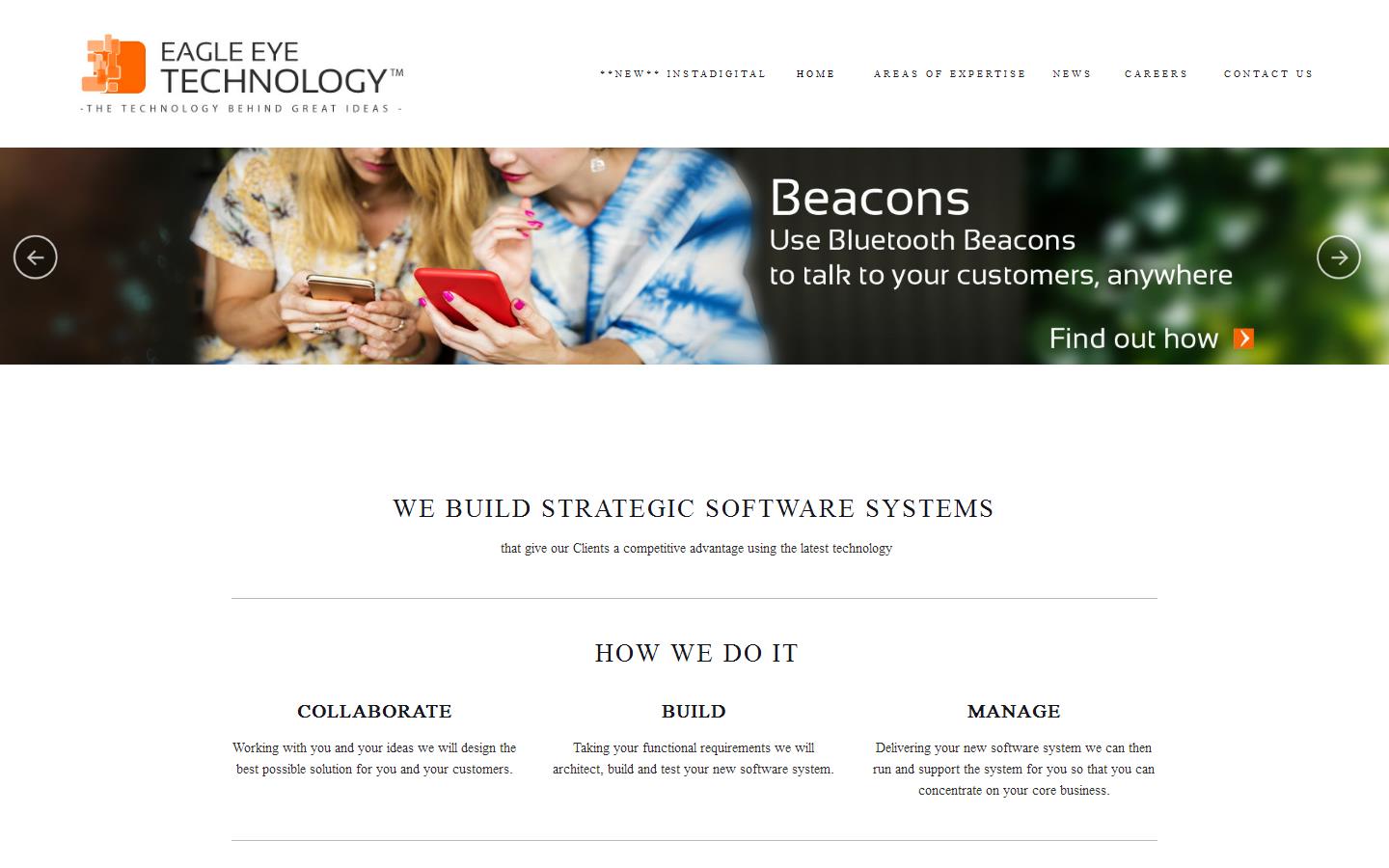 Eagle Eye Technology Website