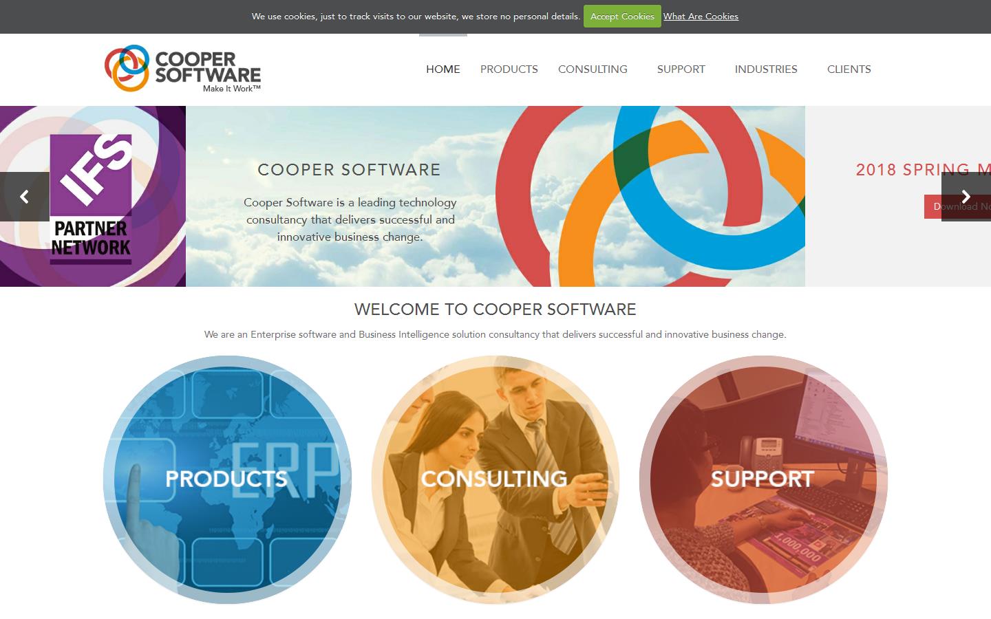 Cooper Software Website