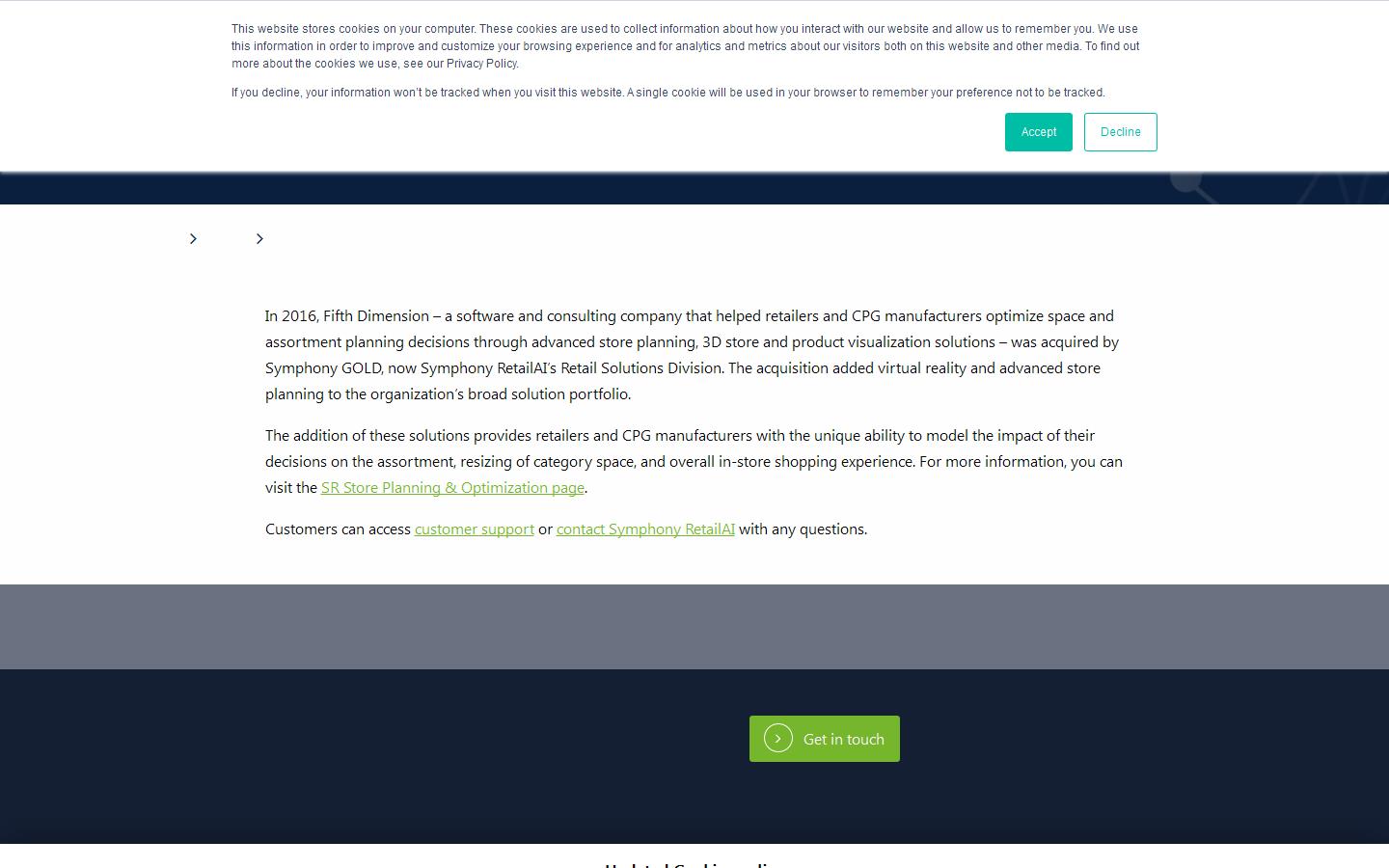 Fifth Dimension Website