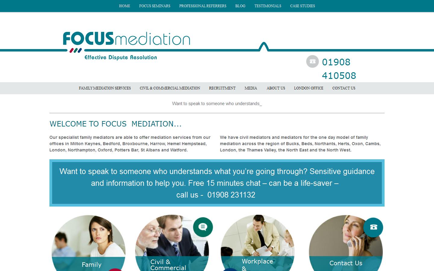 Focus Mediation Ltd Website