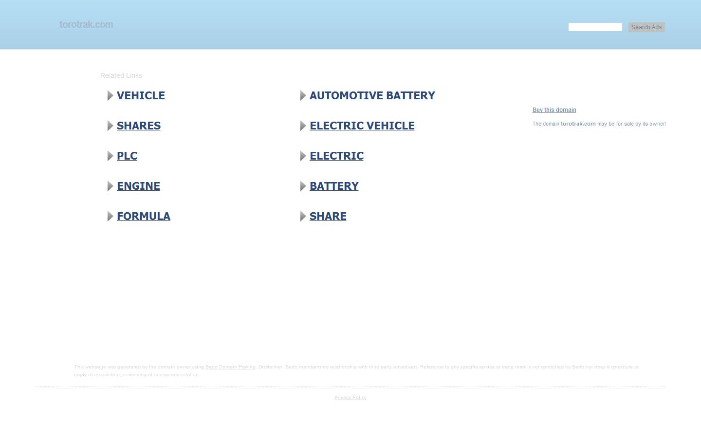 Torotrak Group Website