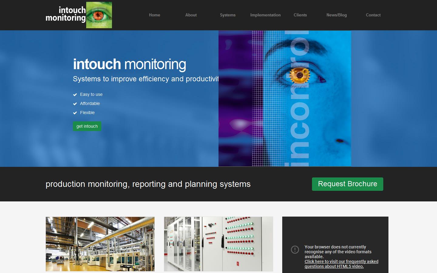 Intouch Monitoring Website