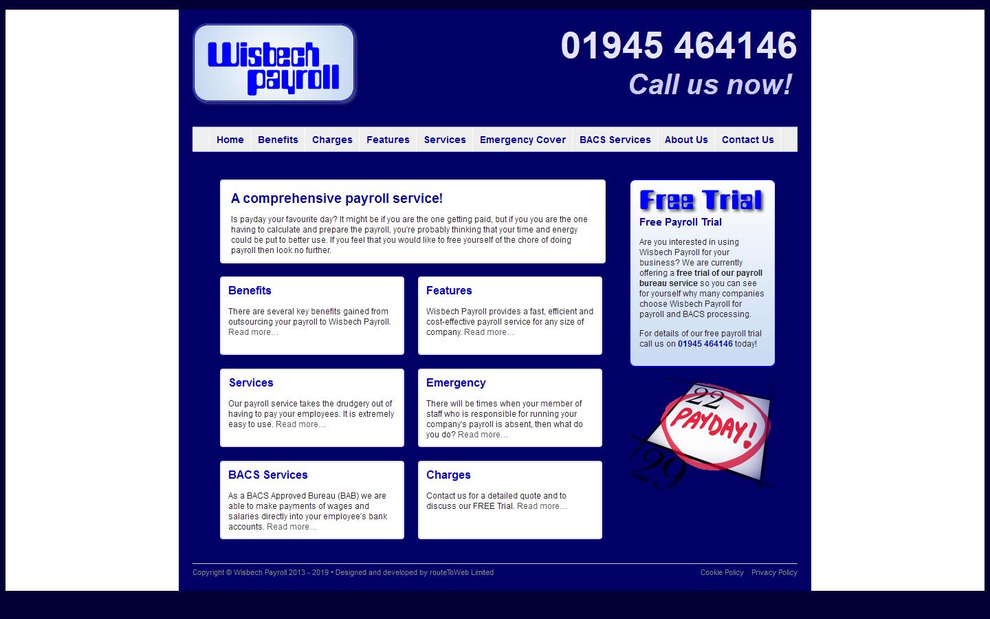 Wisbech Payroll Website