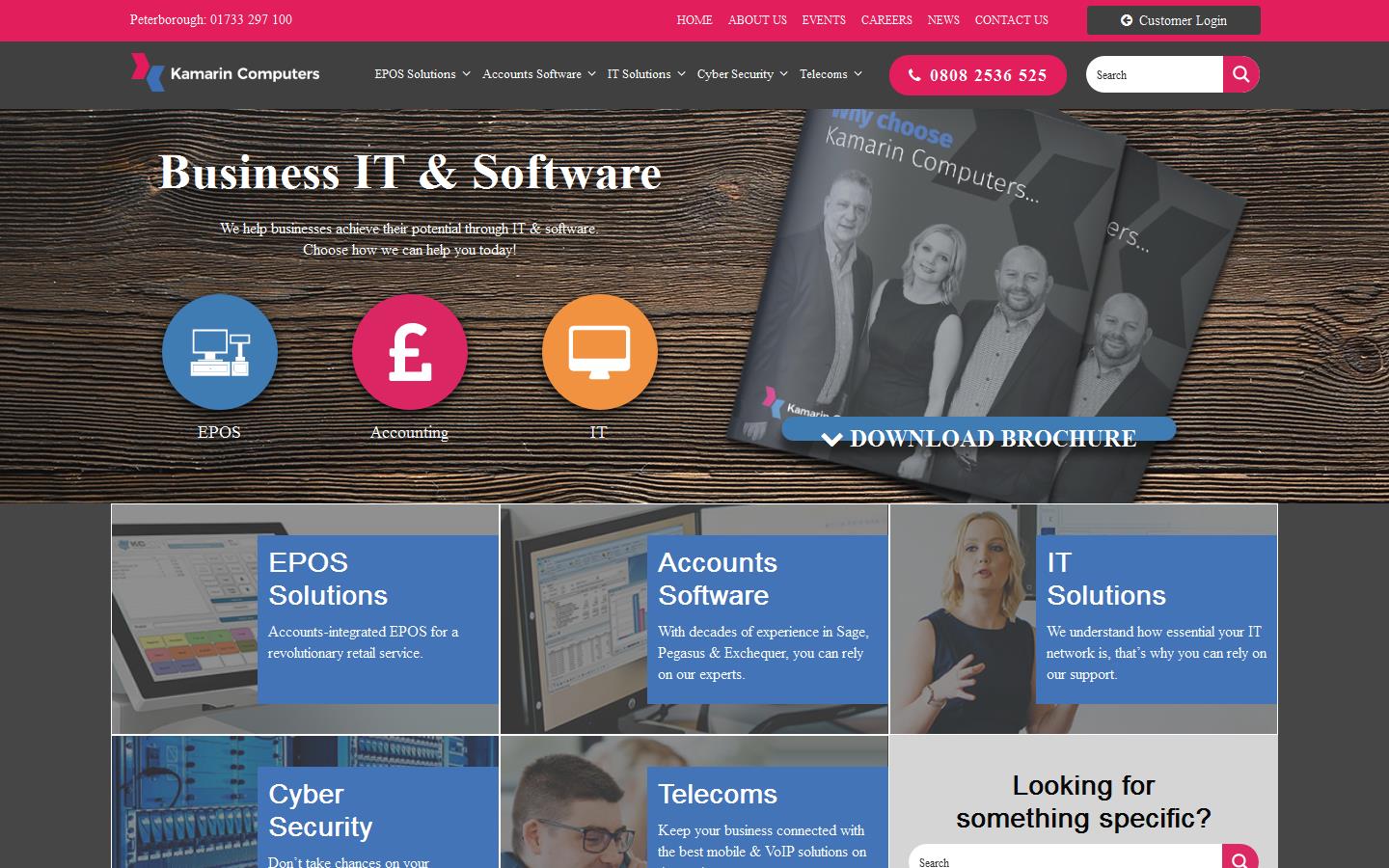 Kamarin Computers Ltd Website