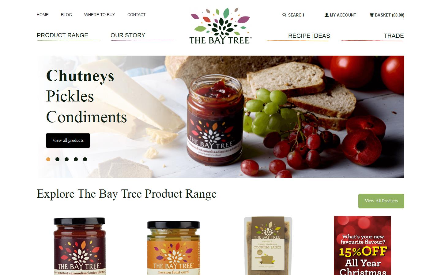 The Bay Tree Website