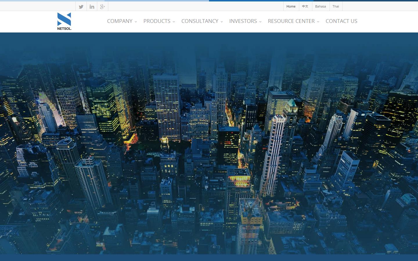 Netsol Technologies Website