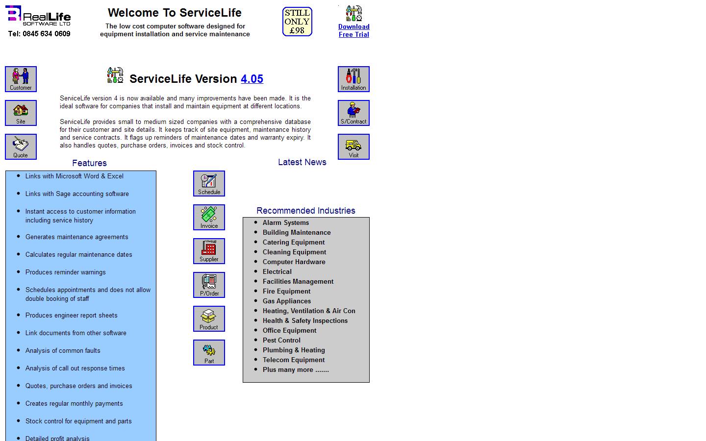Real Life Software Ltd Website