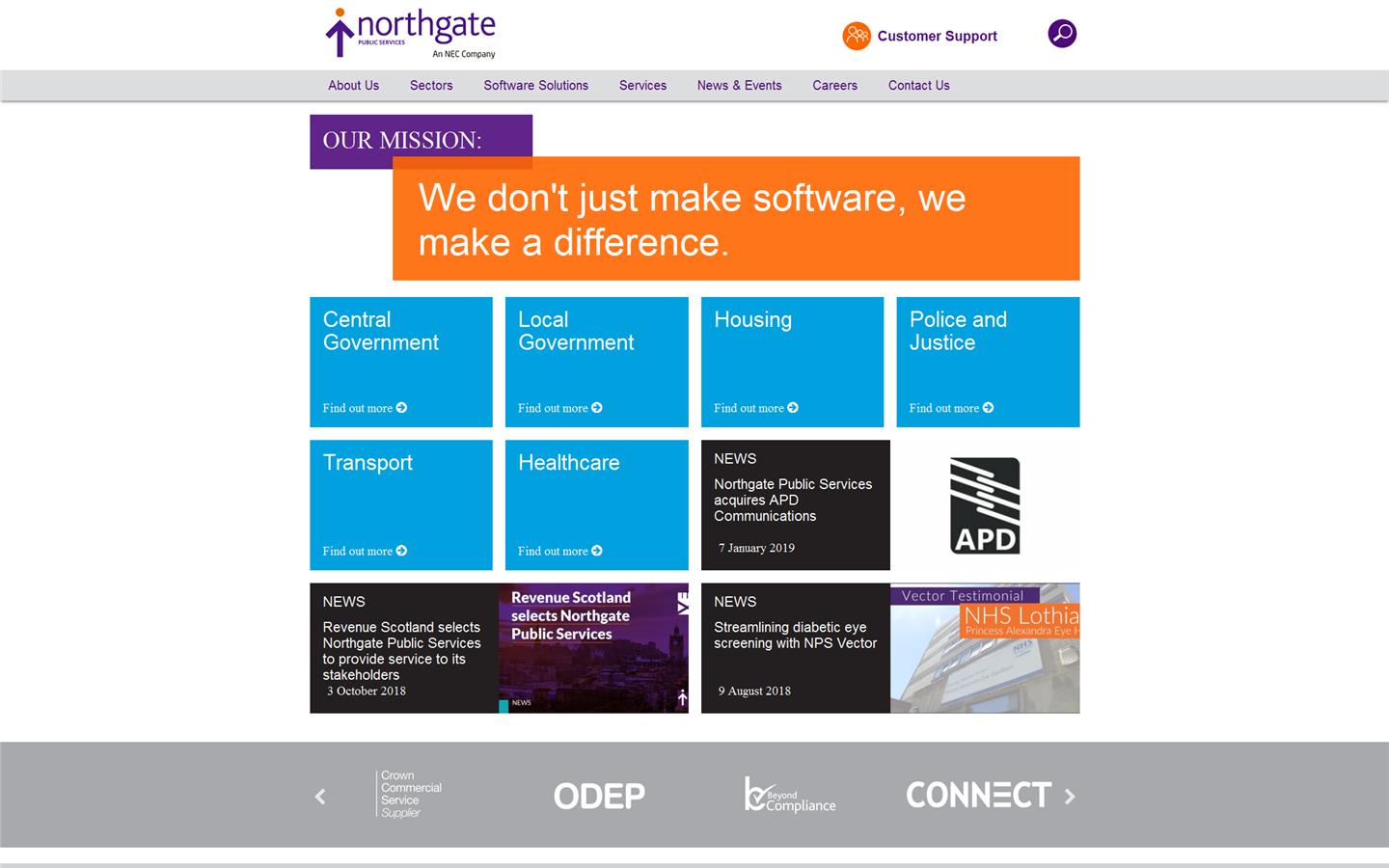 Northgate Public Service Website