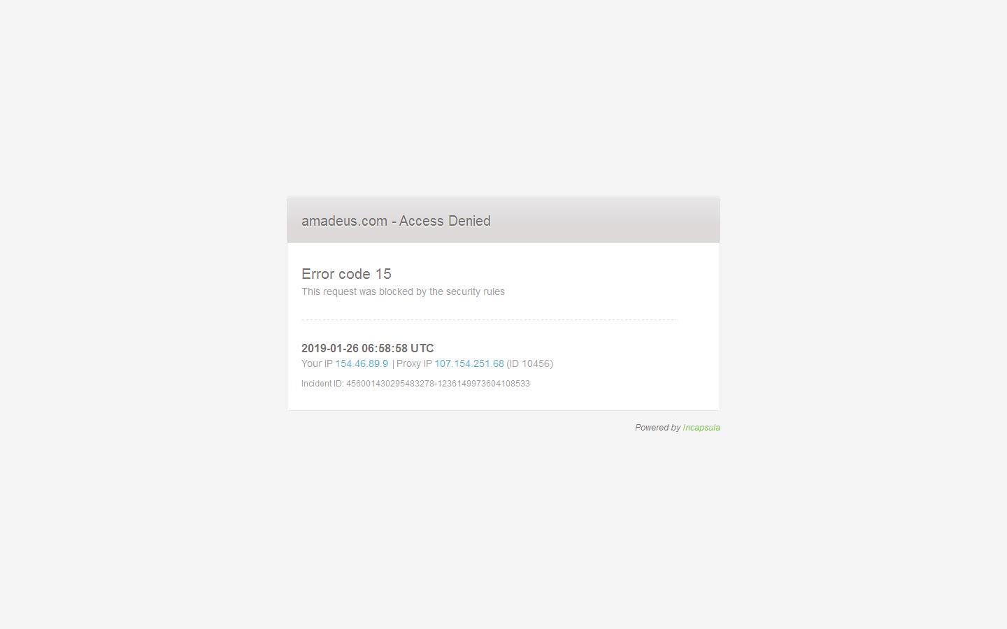Amadeus Services Ltd Website
