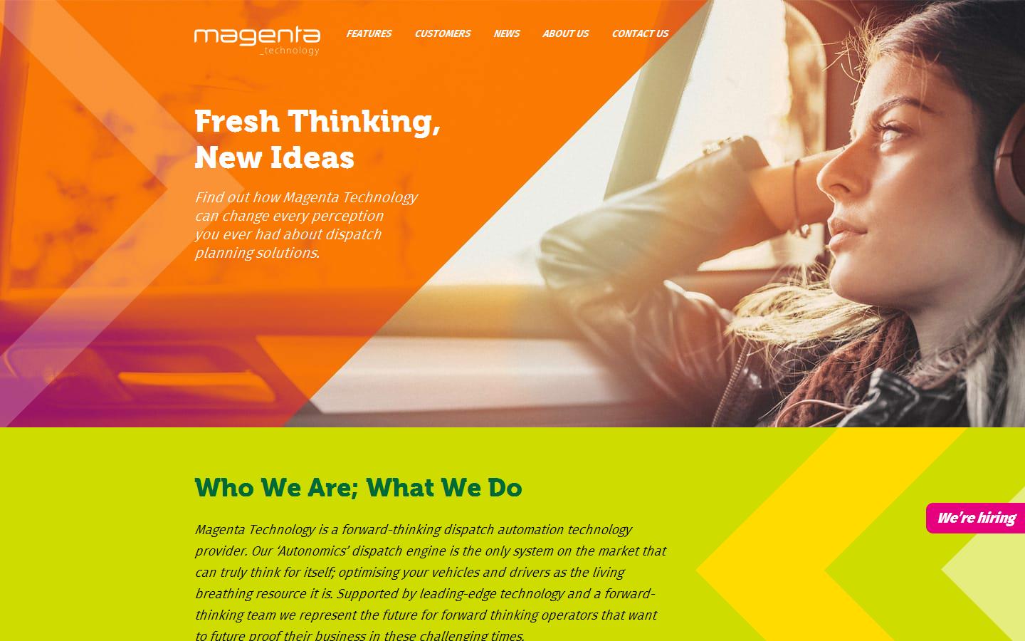 Magenta Corporation Ltd Website