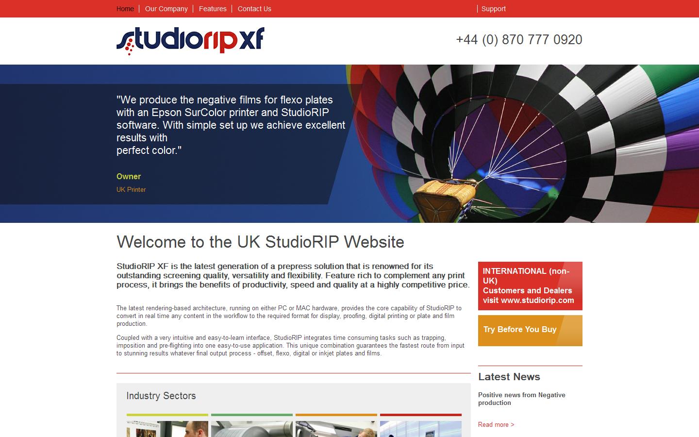 Studiorip Website