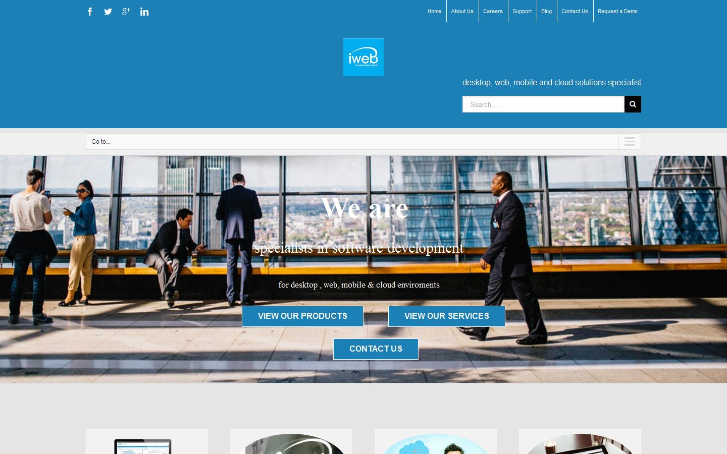 Iweb Technologies Ltd Website