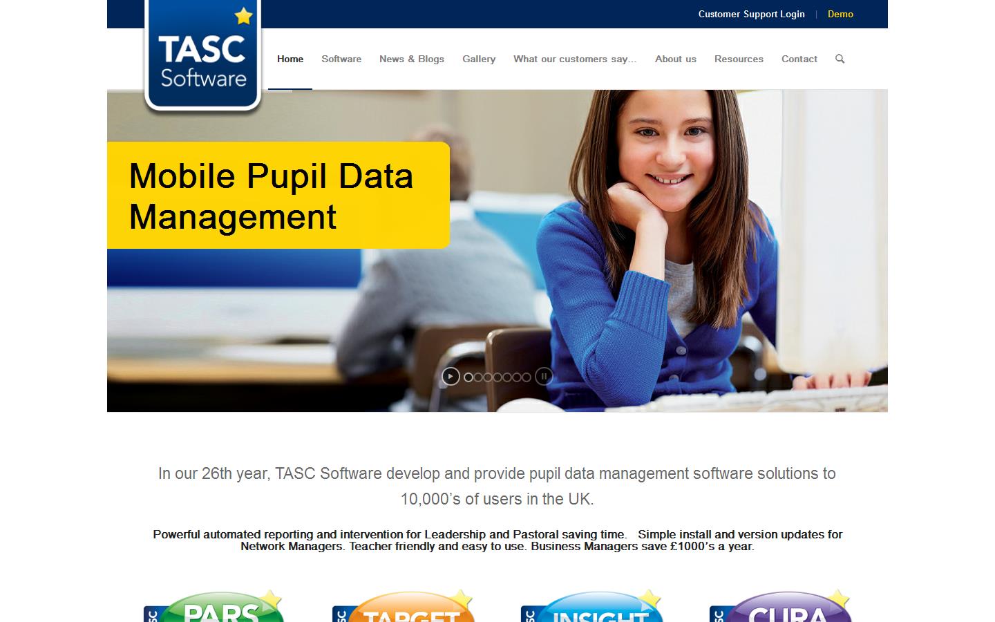 T A S C Software Website