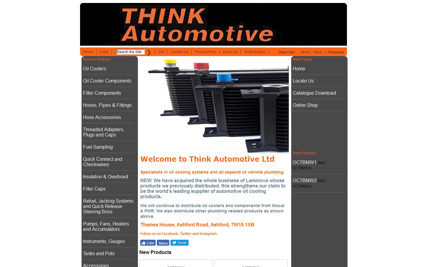 Think Automotive Website